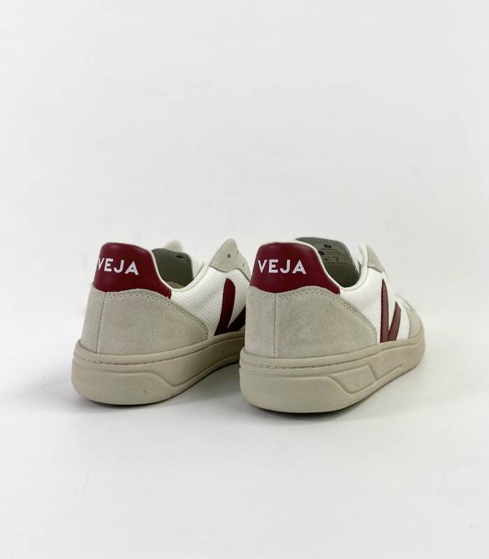 Zapatilla Veja Urbana Mujer V-10 Logo Rojo en Zapatillas Urbanas, Paris