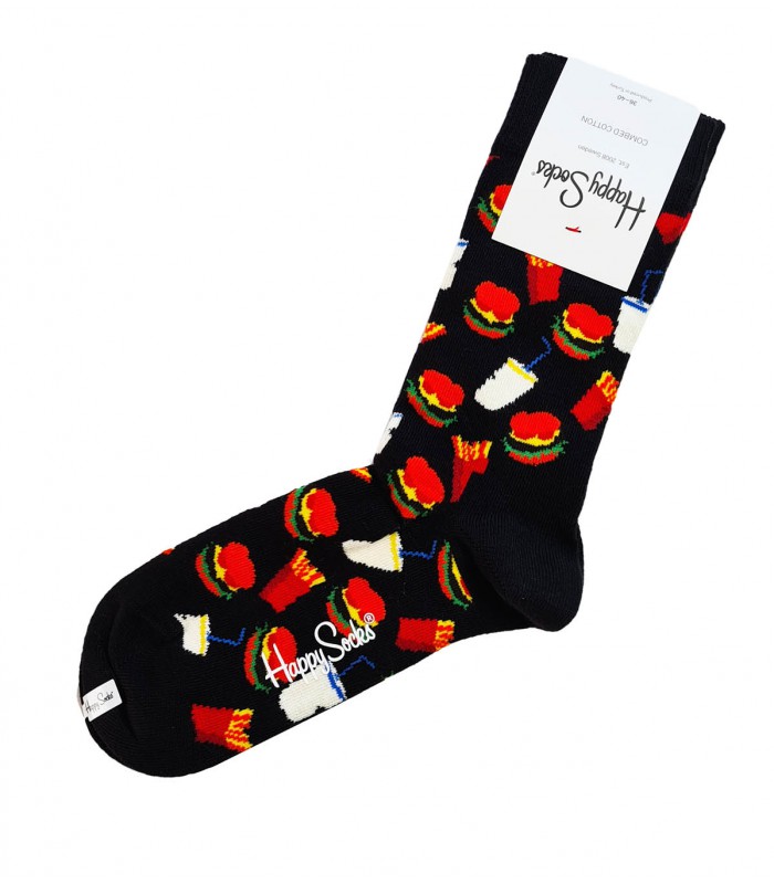 Happy Socks Mujer Atlético Calcetines-Flash